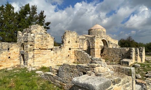 Timiou Stavrou Monastery in Anogyra Village